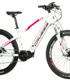 Crussis e-Guera 5.8 27,5"/17" Hvit/Rosa MTB e-bike