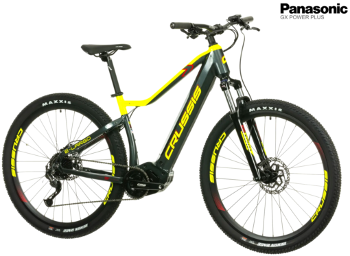 Crussis e-Largo 7.9-M 29"/18" Sort/Gul MTB e-bike