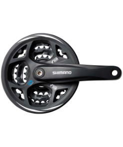 SHIMANO Kranksett FC-M311 8/7-delt 170.0 mm 42-32-22T Svart