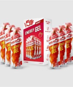 HIGH5 EnergyGel Bær 6pk, 40gr