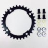 CHR FSA VERO, 32T, 9-SPD,4-BOLT 110BCD, 2X INNERRING, ALLOY, W/ WASHERS &BOLTS