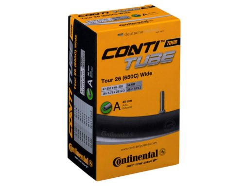 CONTINENTAL Tour Tube Wide 26 x 1,9 - 2,4 (47-62x559) Schrader 40 mm