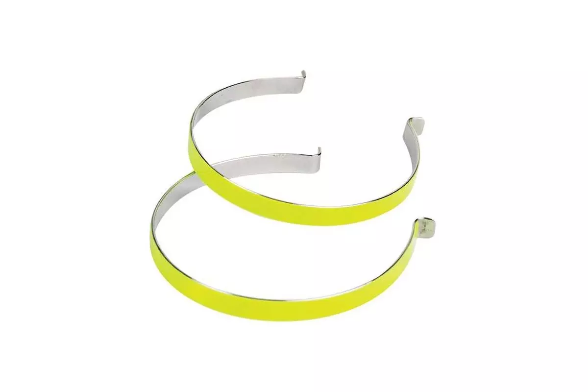 OXFORD Refleks klips gul, 2 stk