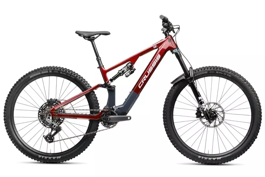 Crussis e-Full 12.11-(800Wh/120Nm) (XL) Rød