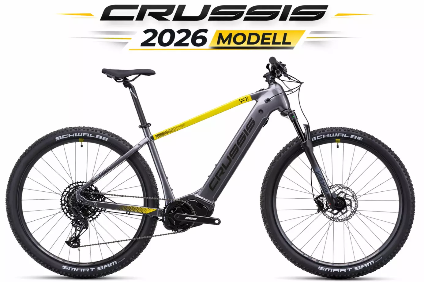 Crussis e-Largo 9.11 (894Wh/95Nm) (22″) Grå