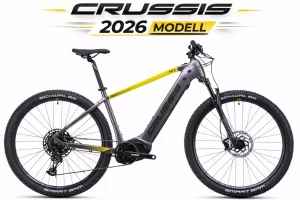 Crussis e-Largo 9.11 (894Wh/95Nm) (22") Grå/Gul