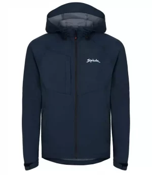 Spiuk Waterproof Sykkeljakke med hette Blå M