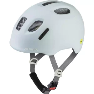 Alpina XIMO 2 barnehjelm pastel blue matt (47-51)