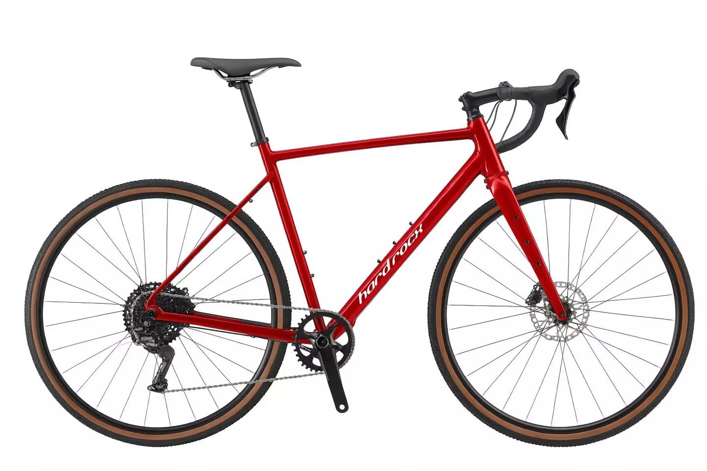 Hard Rocx 26/27 Gravel GT1 Cues 1x10 40-11/48 Red