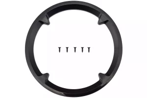 CHG SAMOX, CHAINRING GUARD, FOR SAC46 & TAC29 CRANKS, 32-40T, 4-BOLT, PLASTIC, W/ BOLTS