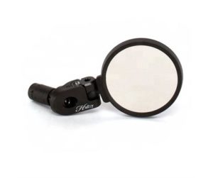 Hafny SpyView Universal Speil Sort, rustfritt stål, 68/62mm, styreende