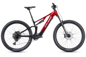 Crussis e-Full AX 9.12-M2S (800Wh/150Nm) (S) Rød