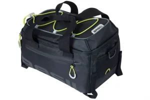 Basil Miles MIK Bagasjebrett Veske Sort/Lime, 7 liter
