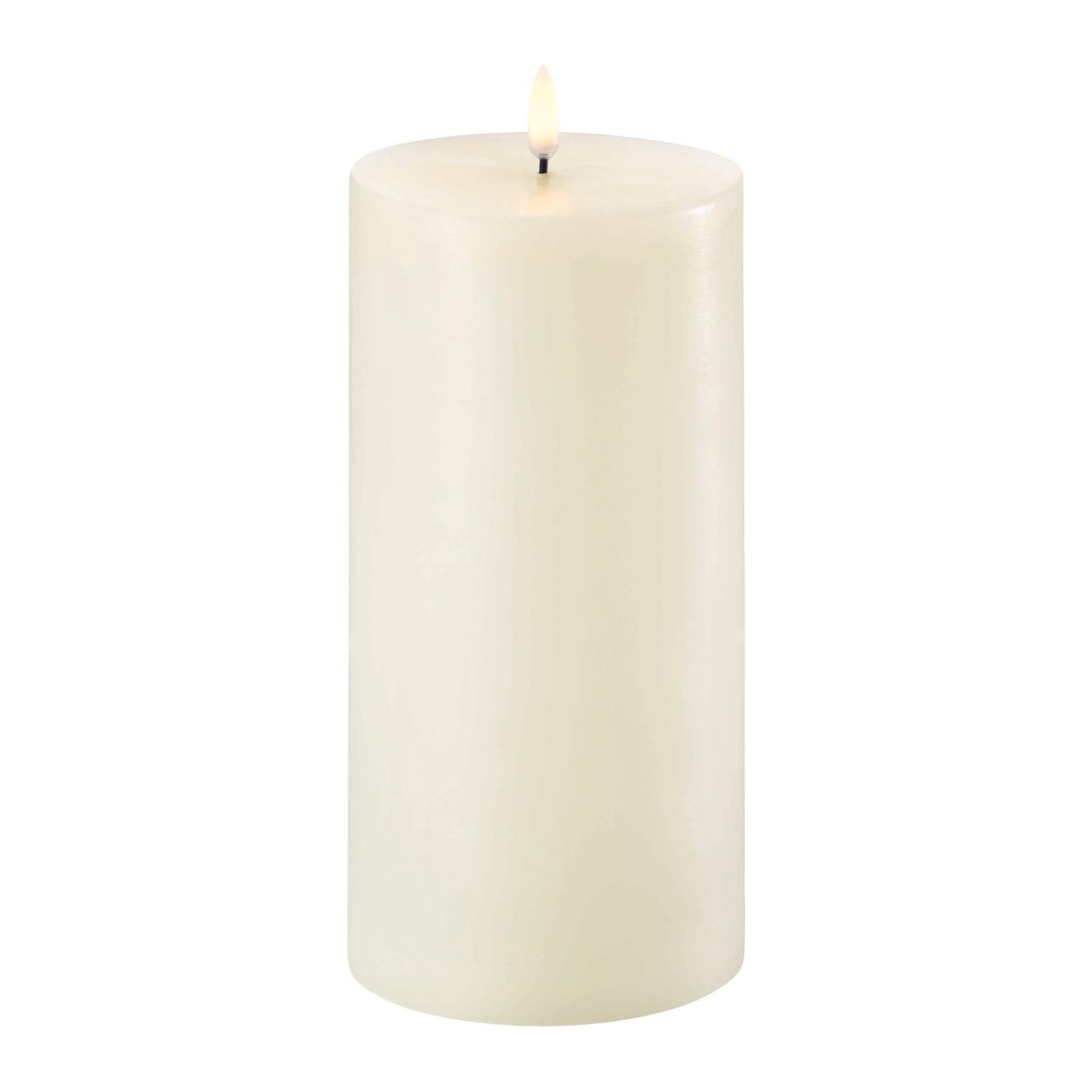 LED Pillar Candle | Ivory | Ø10 x 18 CM