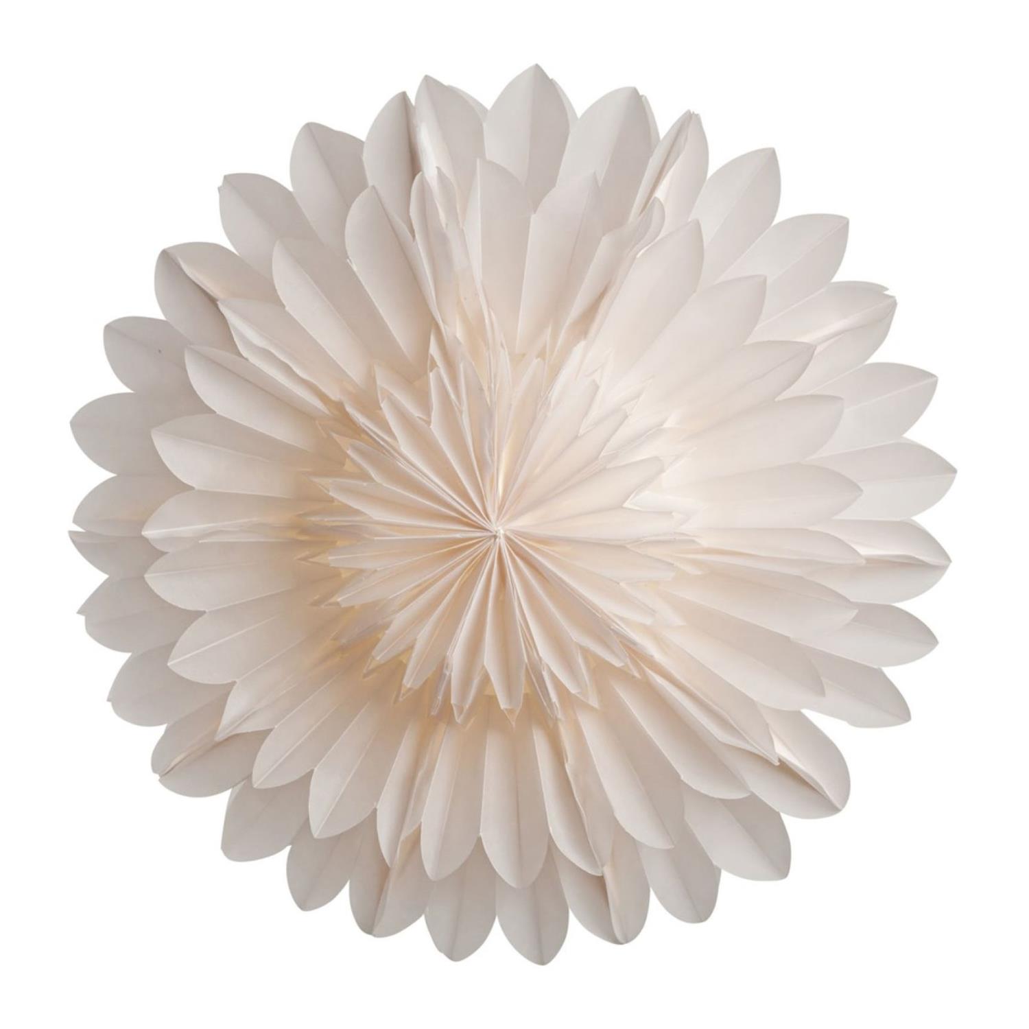 Lotus Adventsstjerne | Hvit 44 cm