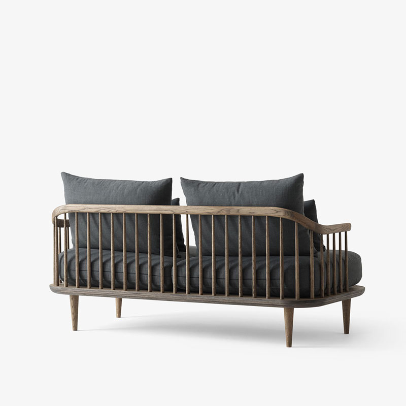 SC2 | Fly Sofa | Smoked Oiled Oak/Hot Madison 093(1)