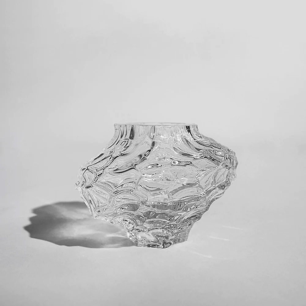 Canyon Mini Vase | Klart Glass