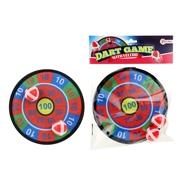 Mini Darts Game w/2 Balls Ø18cm Dollarstore