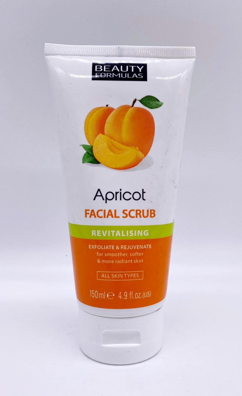 Beauty Formulas Apricot Facial Scrub 150ml Dollarstore