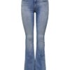 onlBlush midwaist flared jeans