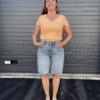 onlCaro highwaist denimshorts