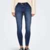 onlPower life midwaist jeans med push up-effekt