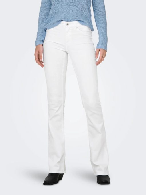 Only Blush midwaist flared jeans