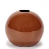 Ball vase XL rust D17 H14