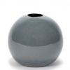 Ball vase XL smokey blue D17 H14