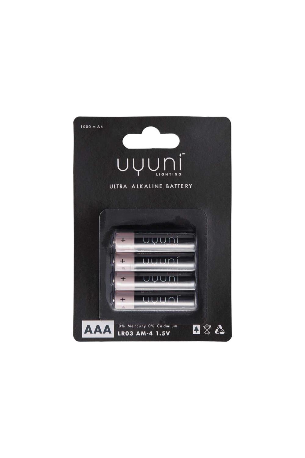 Batteri AAA 4 pk Uyuni