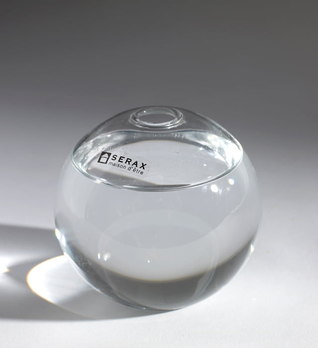 Ball vase glass large