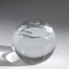 Ball vase glass small