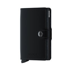 Secrid Miniwallet lommebok med kortholder matt svart