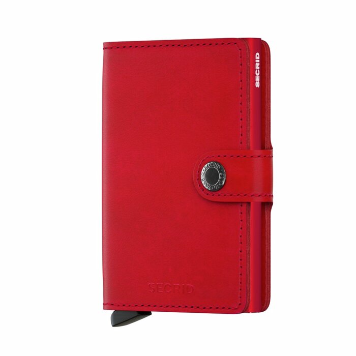 Secrid Miniwallet Lommebok med kortholder rød