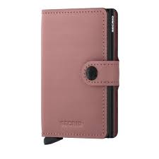 Secrid Miniwallet Lommebok med kortholder rosa