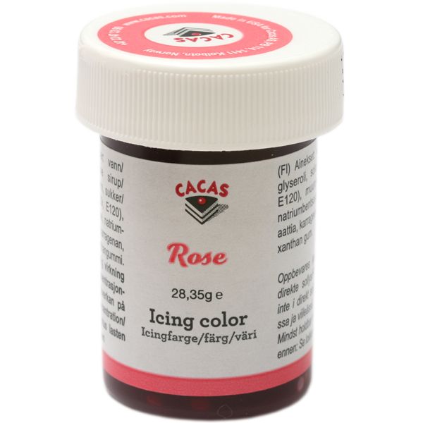 Icingfarge rose lys rosa