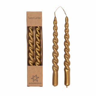 Twisted Candles Gold