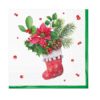 Kaffe Servietter Sock Poinsettia