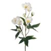 Mr Plant | Kunstige Planter | Julerose hvit | 57 cm