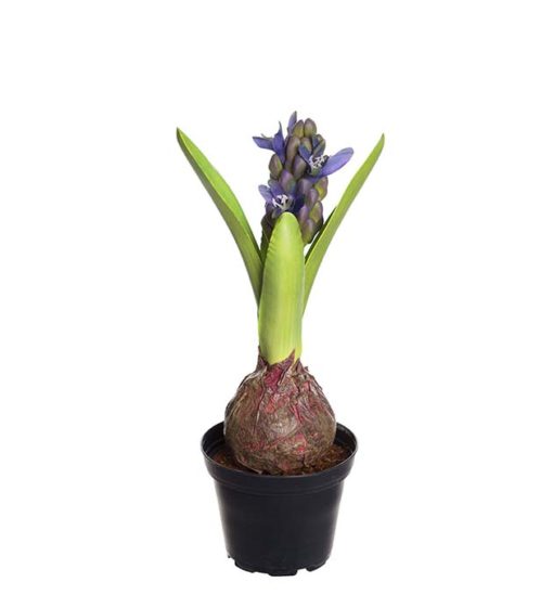 Mr Plant | Kunstige Planter | Svibel blå | 22 cm