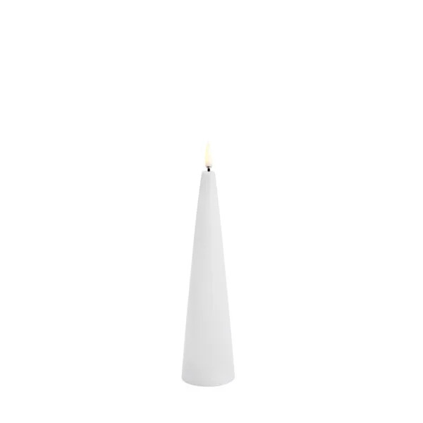 KjeglelysNordic White 5,8 x 21,5 cm