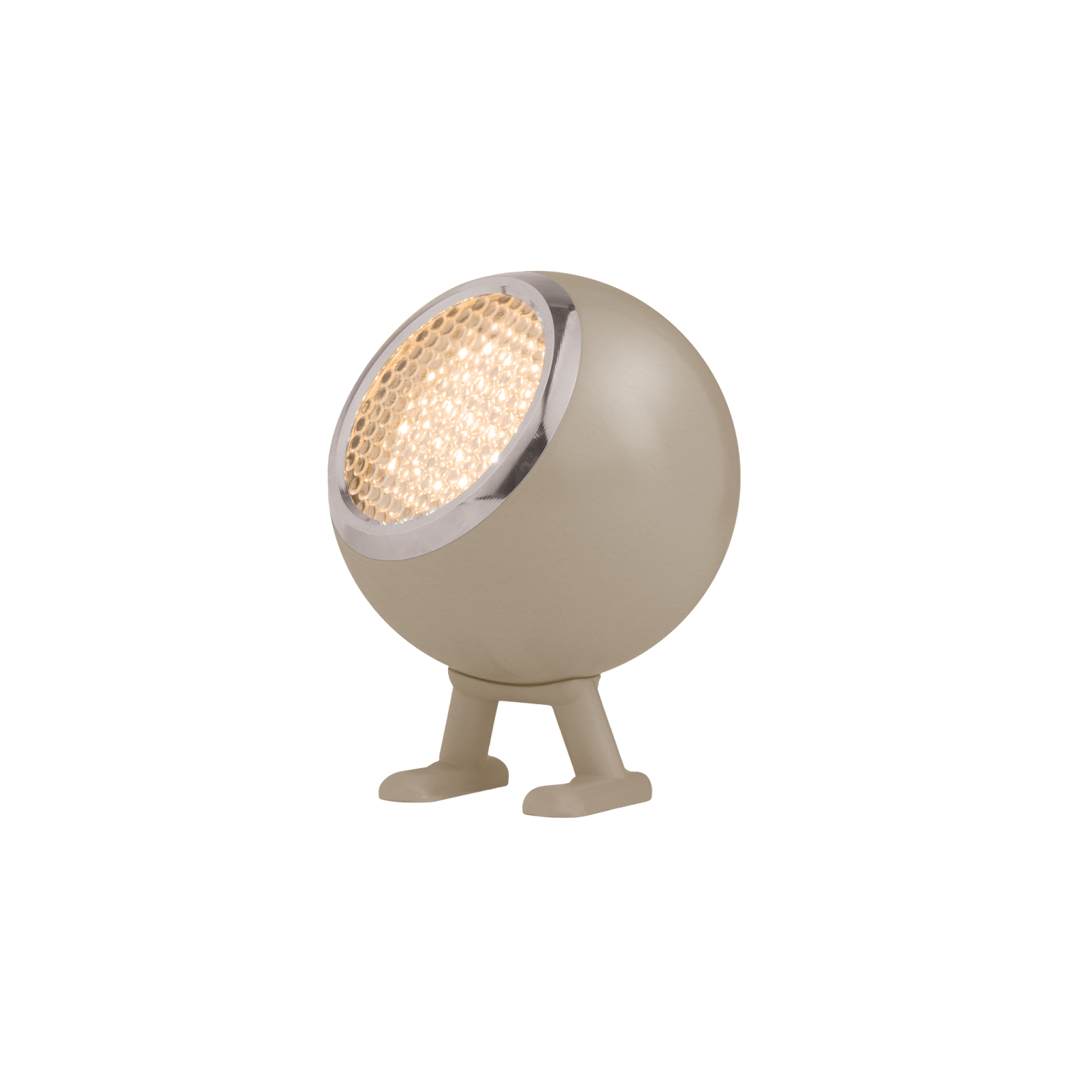 Norbitt LED lampe mushroom brown