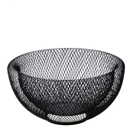 Nest fruktkurv Svart 24,5 cm