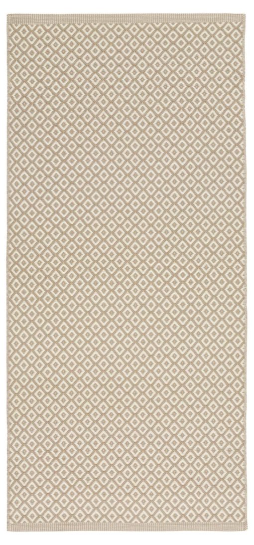 Horredsmattan Ull Björkö Beige, 75 x 150 cm