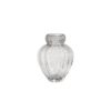 Audrey Vase Clear Medium