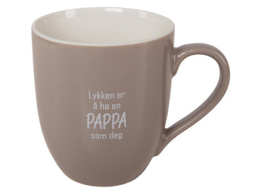 Krus Lykken... Pappa, Beige