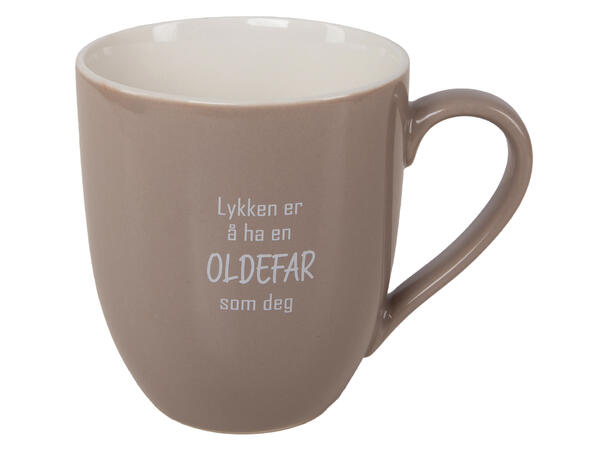 Krus Lykken... Oldefar, Beige