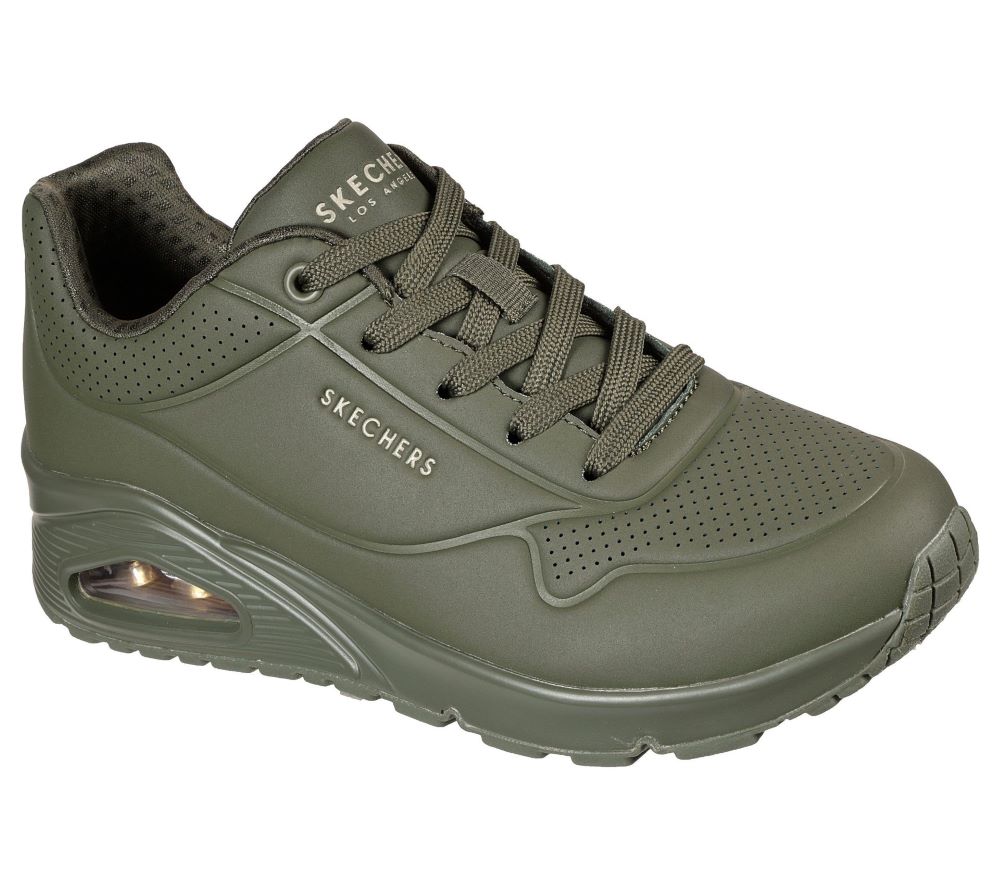 Skechers Womens Uno - Stand on Air Olive