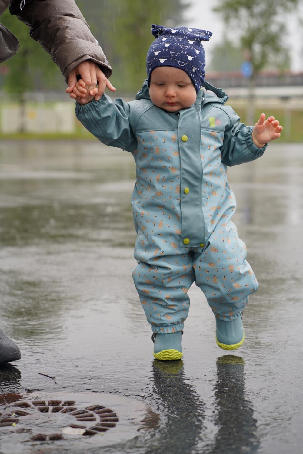 Kattnakken Pytt Babyregndress Tolvmeterskogen