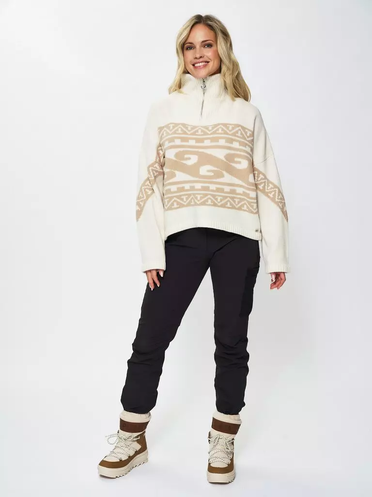Skogstad W Lygna, Wool Blend Half-Zip